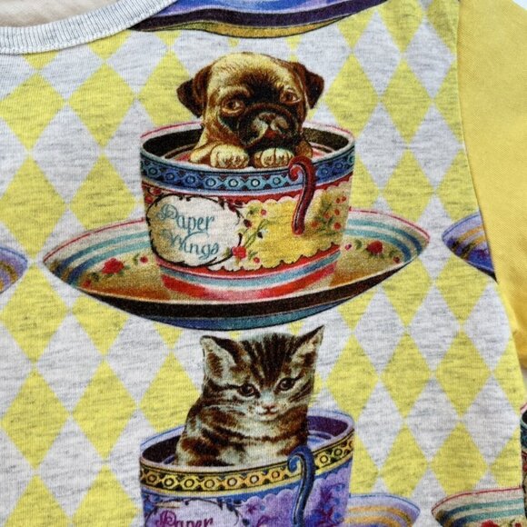 Paper Wings Denim Pinafore Tee Bundle - Picture 7 of 11